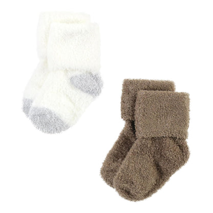 Hudson Baby - Calcetines de algodón para recién nacidos y rizados
