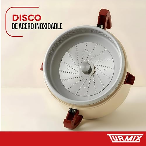 Turmix Uso Rudo Extractor de Jugos y Exprimidor de Cítricos, 127V ~ 50/60 Hz Consumo 440 watts, 3400 RPM