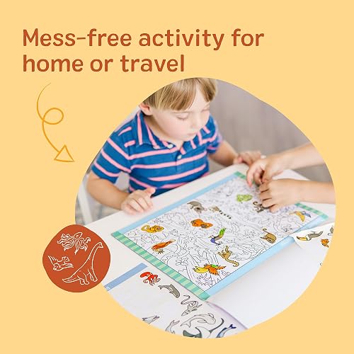 Melissa & Doug Libro de Actividades Busca y Encuentra - Animales (300 + Pegatinas, 14 Escenas a Color)