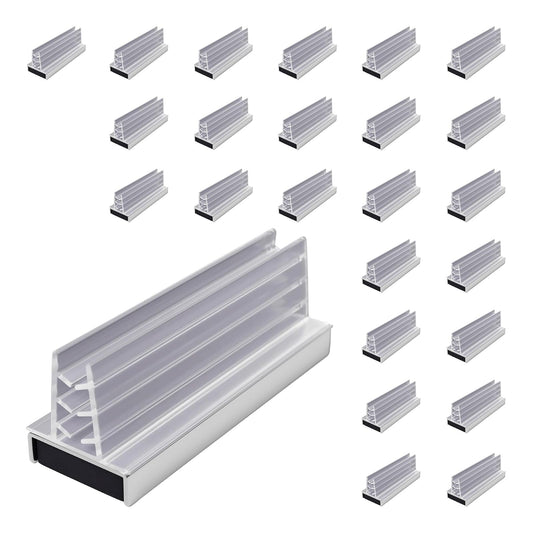 Master Magnetics - Paquete de soportes magnéticos para letreros – soportes magnéticos para marcos de puertas, estantes de metal, pizarras blancas, imán potente, soporte EZ Grip para minoristas, 3