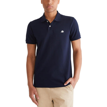 Aeropostale Polo de Piqué para Hombre - CH - Azul marino (Heritage Navy)