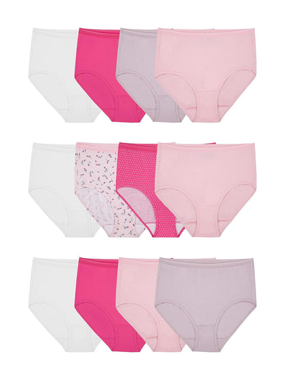 Fruit of the Loom Eversoft - Ropa Interior de algodón sin Etiquetas y Transpirable, Disponible en Tallas Grandes Ropa Interior para Mujer