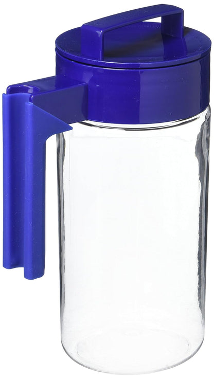 Takeya - Jarra hermética para uso diario para té helado y más, jarra transparente con tapa, esencial de cocina ligera, a prueba de derrames y utensilios de cocina duraderos, 1 cuarto de galón