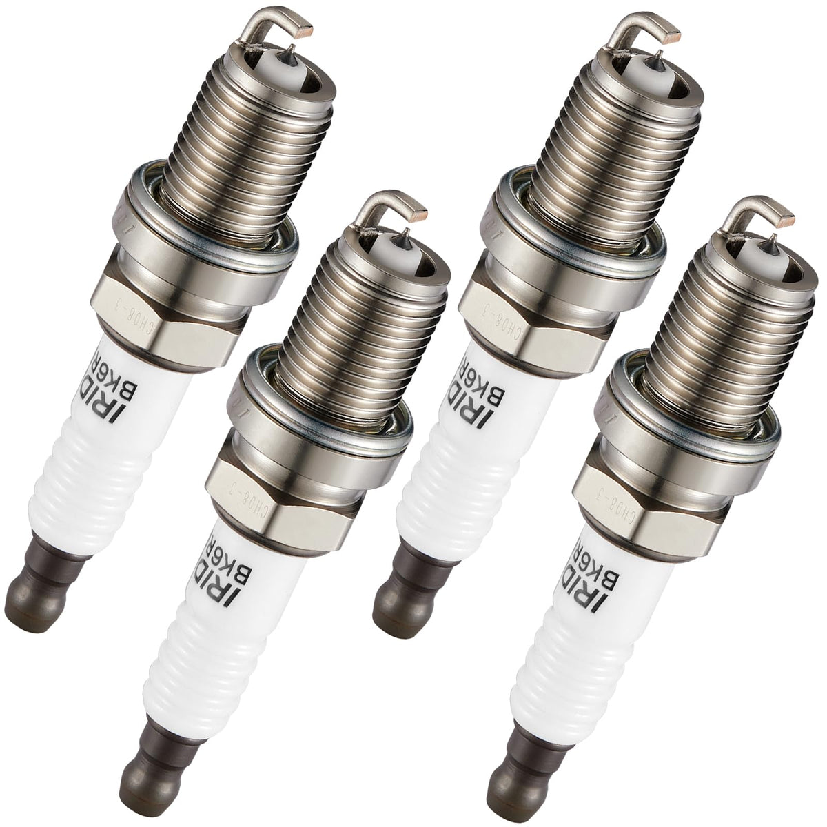 BDFHYK - Juego de 4 bujías de iridio compatibles con Corolla Neon Subaru Integra Aveo Rio Sportage Civic A4, 1.3L 1.5L 1.6L 1.8L 2.0L 2.2L 2.4L 2.5L L4 H4, reemplazo del motor para 7092 BKR6EGP