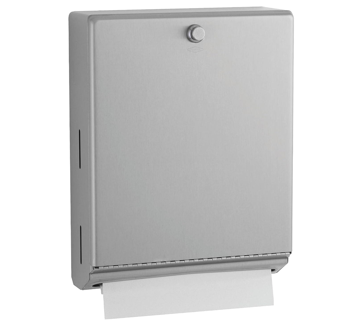 Bobrick B-2620 Stainless 10.75" x 14" Paper Towel Dispenser