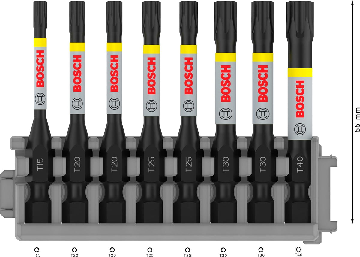 Bosch 8 puntas PRO Torx Impact 55mm
