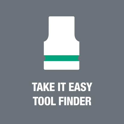 Wera Zyklop Metric Speed Ratchet Set, 1/2" Drive, 234 Pieces