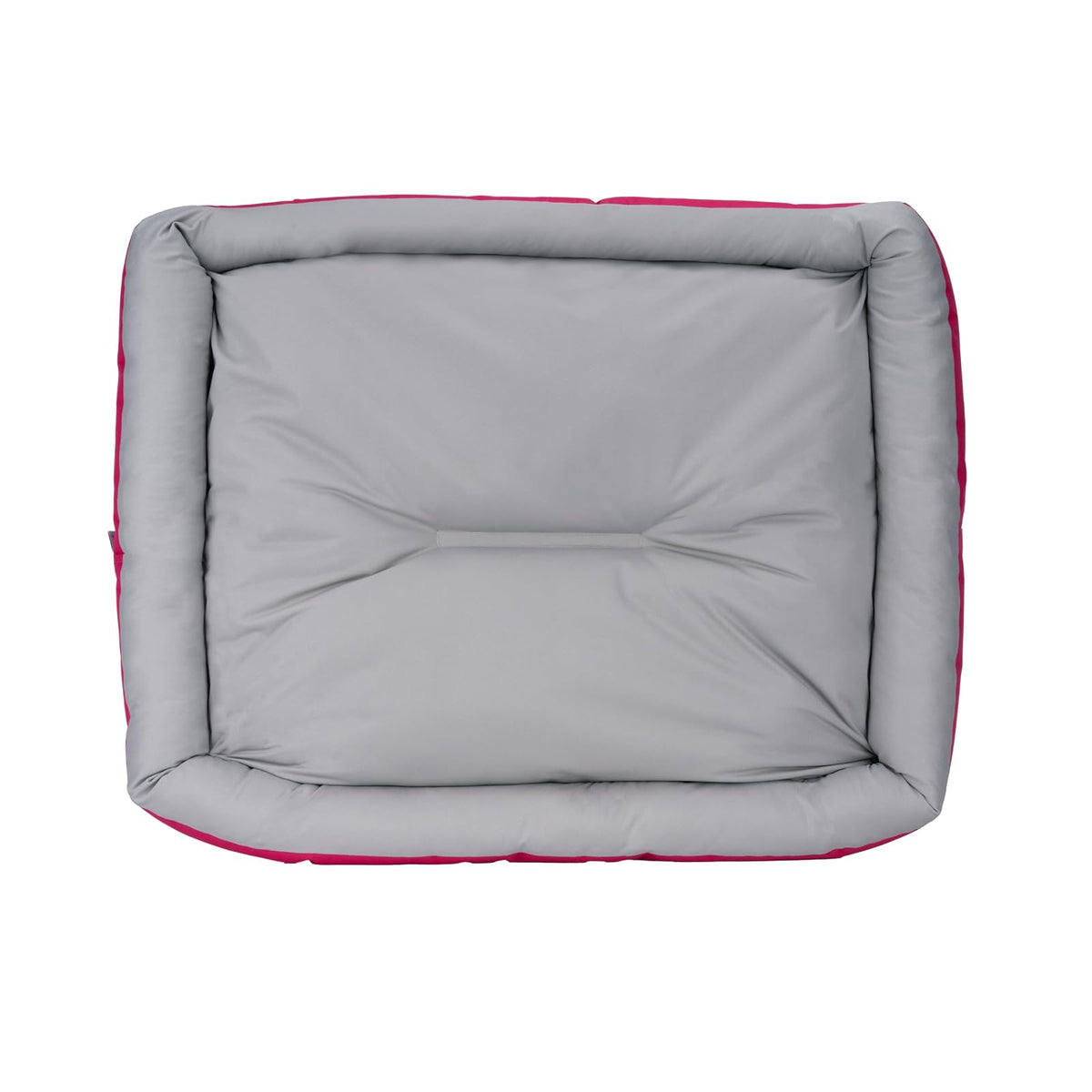 Fancy Pets Cama Rizzo con Colchoneta Impermeable para Perro, Acolchada, Resistente y Fácil de Limpiar, 84 x 73 cm, Color Rosa