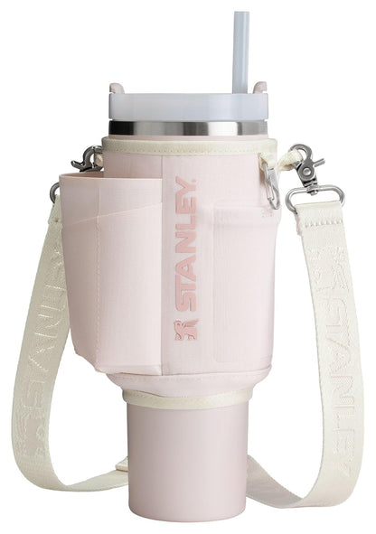 Stanley All Day Bolsa Cruzada para Vaso Quencher de 40 oz - Rosa Cuarzo