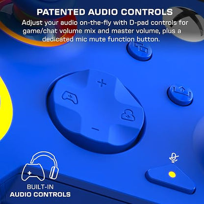 Turtle Beach Afterglow Wave Controller Blau Wired RGB Gaming Controller – Lizenziert für Xbox Series X oder S, Xbox One und Windows - Estándar. Edition