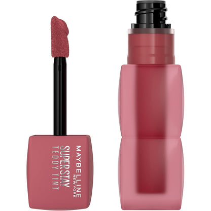 Maybelline Super Stay Teddy Tint Tinta para Labios Mate, 5 ml - Tono Velvet Choker