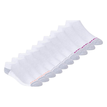 Skechers - Paquete de 10 calcetines para mujer