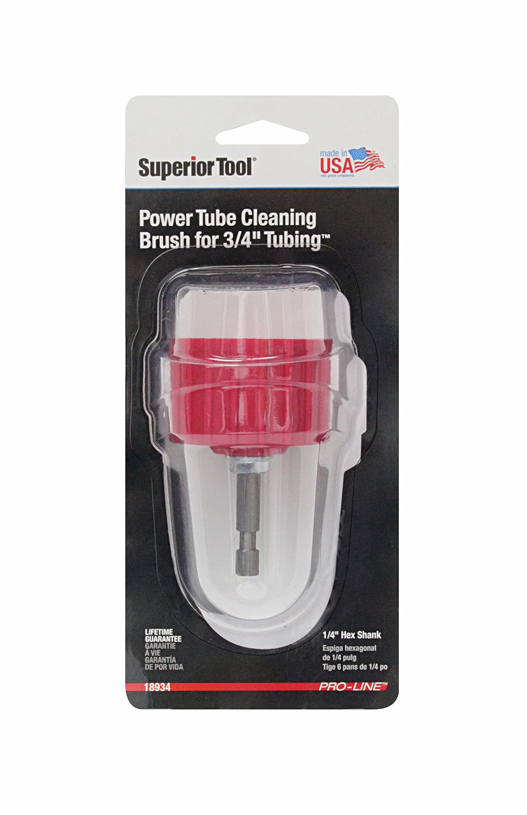 SUPERIOR TOOL COMPANY 3/4-Inch Power Tube Cleaning Brush