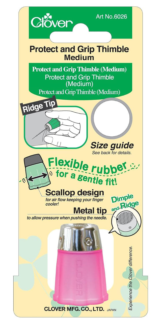 Clover 6026 Medium Protect and Grip Thimble