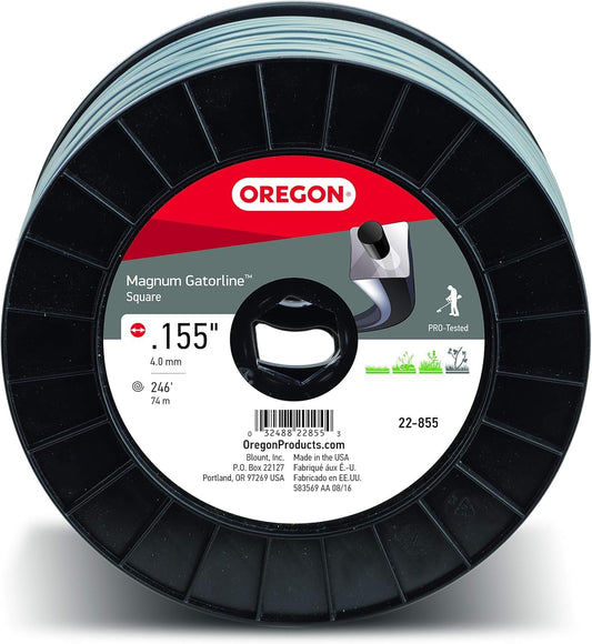 Oregon Línea de Corte Cuadrada Gatorline Magnum Profesional 0.155 Pulgadas