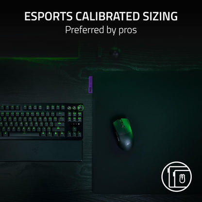 Razer Gigantus V2 Pro Soft Esports Gaming Mouse Pad (MAX Control) – Ultra-High Friction Cloth Surface, Tracking Accuracy, GlideCore Foam, Anti Slip Base, Low-Profile Stiched Edges – Large