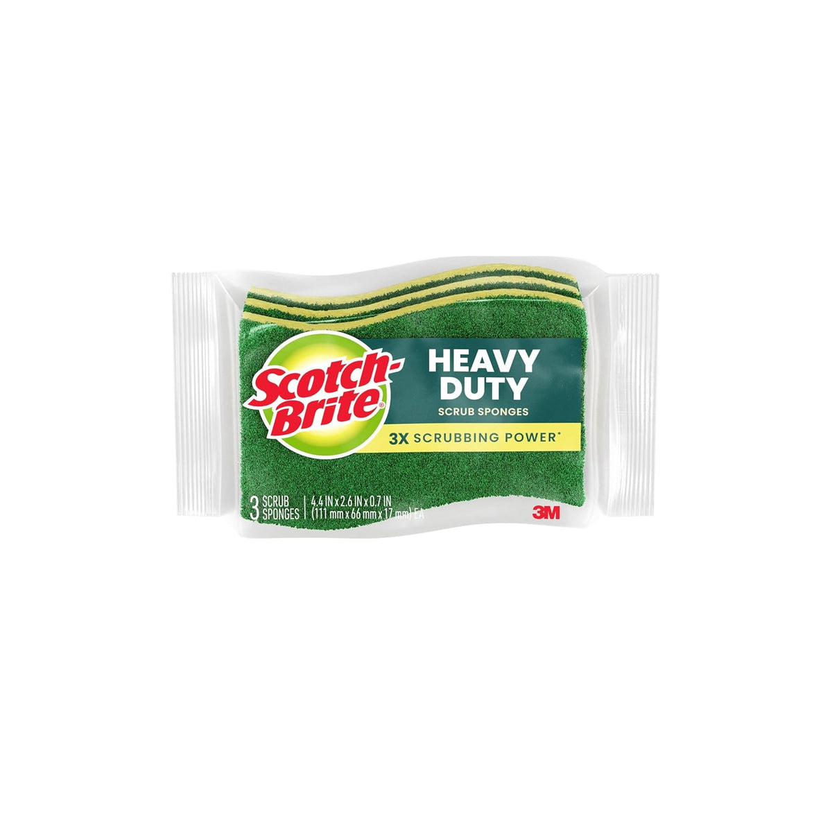 Scotch-Brite Esponjas Resistentes para Trastes, Uso Rudo - 24