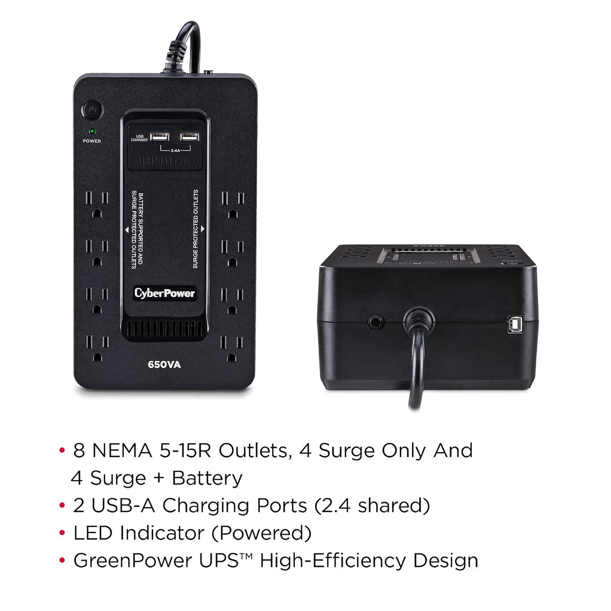 UPS Standby de 650VA / 360W,