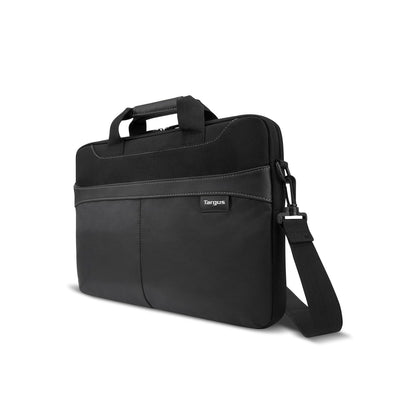 Targus Business Casual Slipcase with Shoulder Strap for 15.6-Inch Laptops, Black (TSS898)