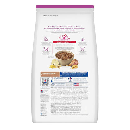 Hill's Science Diet Small Mini Croquetas para Perro Adulto Cordero 2Kg | Croquetas Hill's para perro, cordero real, razas pequeñas, digestión saludable, sistema inmunológico fuerte