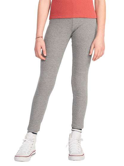 Old Navy Leggings Niñas, Gris, X-Chico