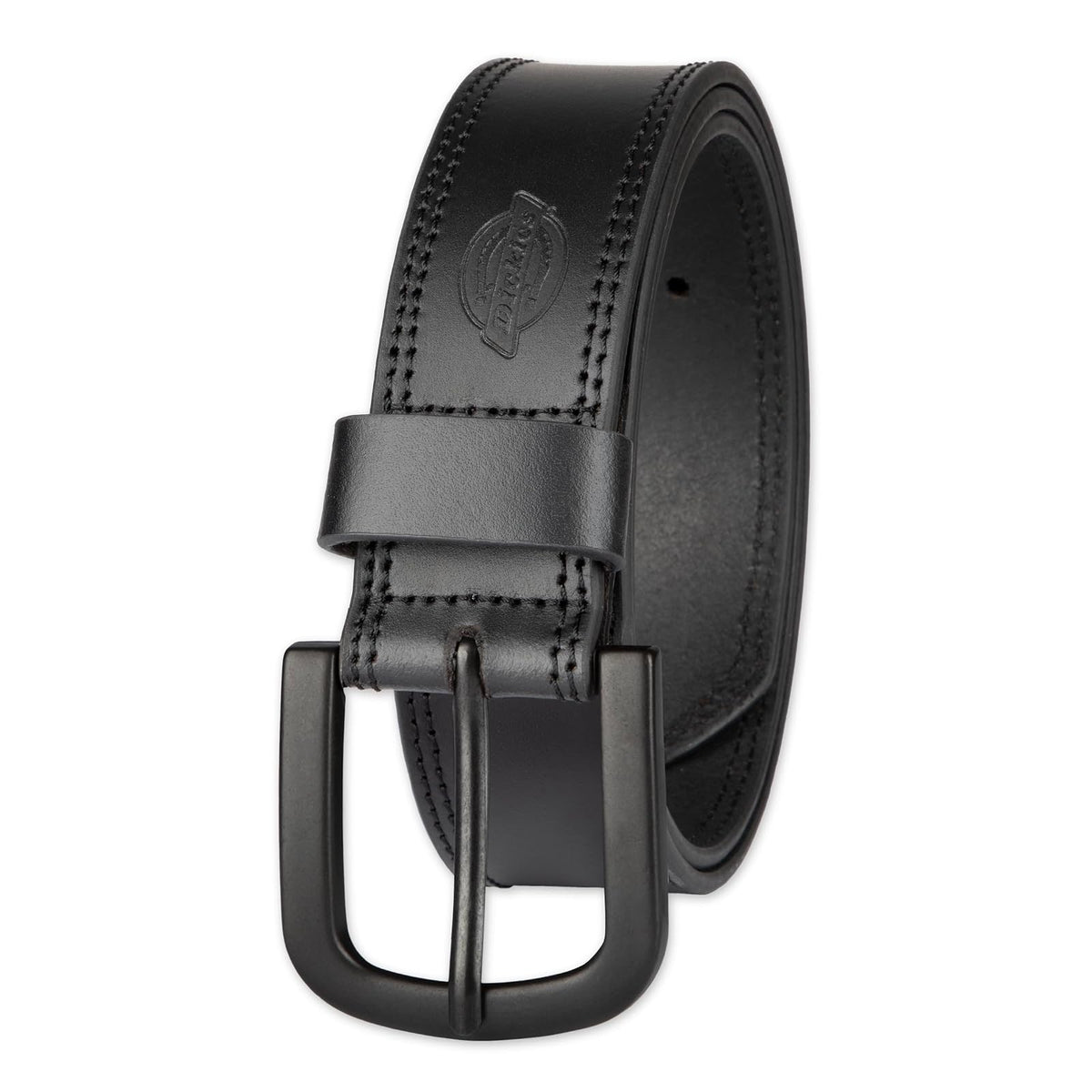 Dickies Cinturón de puntada de dos filas CinturónHombre - 34 - Negro -