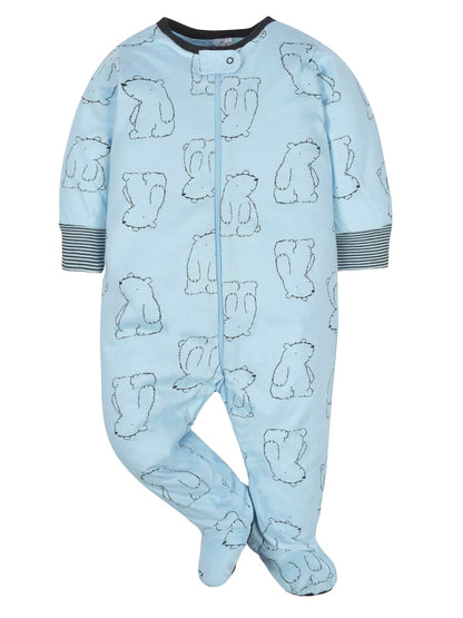 Gerber Paquete de 4 Mamelucos Sleep 'N Play Dormir para bebés y niños pequeños para Bebé-Niños