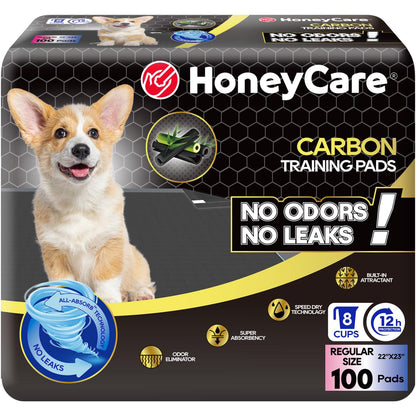 All-Absorb Esterillas de Entrenamiento para Perro - 100 Count (Pack of 1) - Carbón