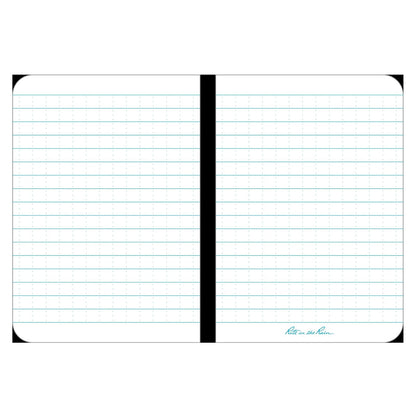 Rite In The Rain - Cuaderno de cubierta suave resistente a la intemperie, 3.5 x 5 pulgadas, cubierta amarilla, patrón universal (No. 374-M)