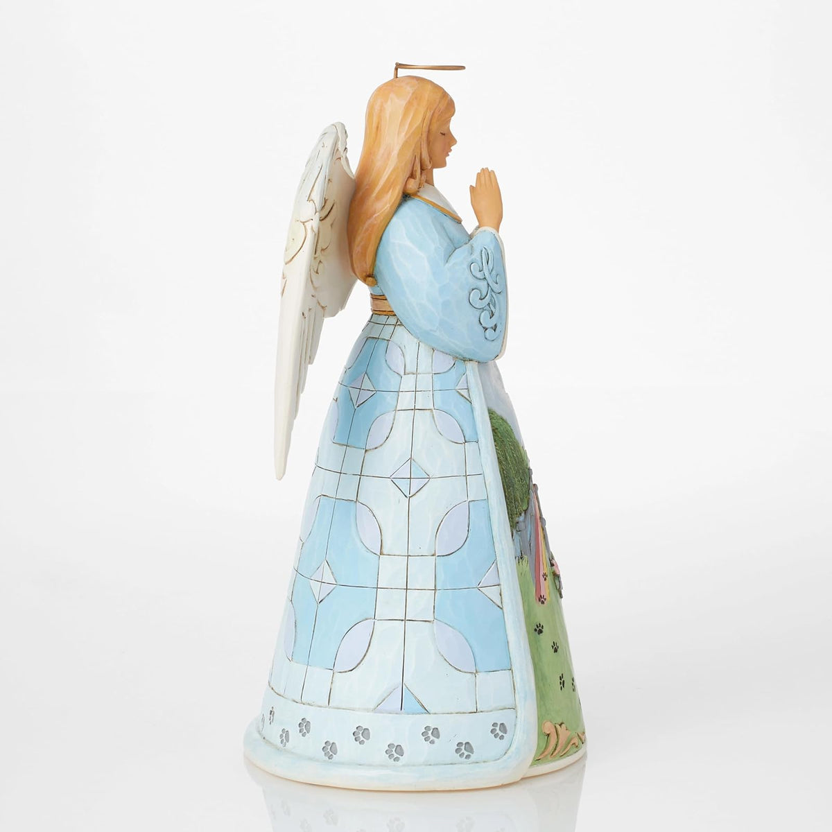 Enesco Jim Shore Heartwood Creek - Figura de ángel de Duelo para Mascotas, 9.75 Pulgadas, Multicolor