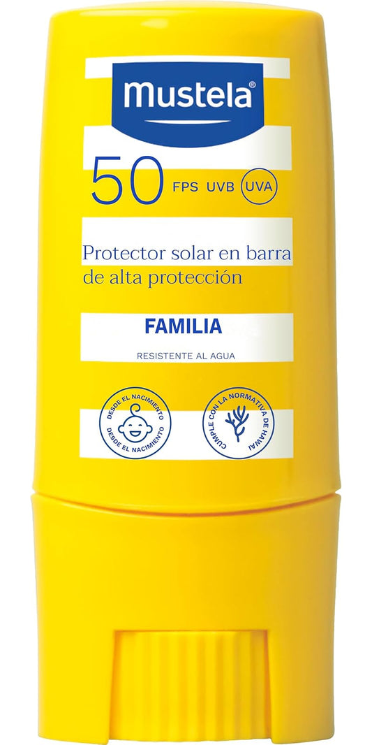Mustela Barra Solar De Alta Protección FPS 50, 9ml