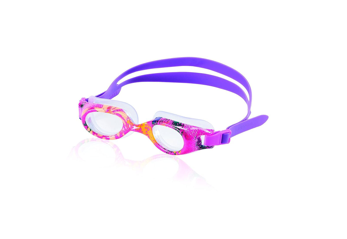 Speedo Unisex-child Swim Goggles Hydrospex Ages 6-14 - talla única - Rosado