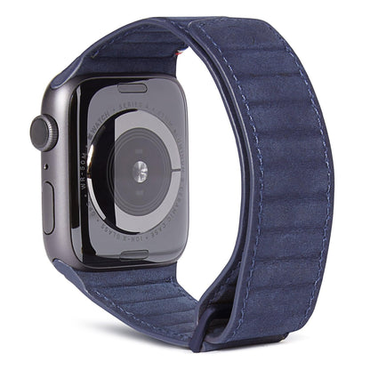 Extensible de Piel Decoded Series 7 (45mm) / 6 / SE / 5/4 (44mm) / 3/2 / 1 (42mm) - Azul