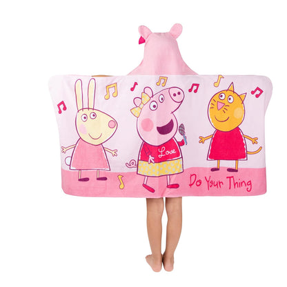 Franco Peppa Pig - Toalla de Toalla de Rizo de algodón Suave para baño/alberca/Playa, 61.0 x 1.3 m, L
