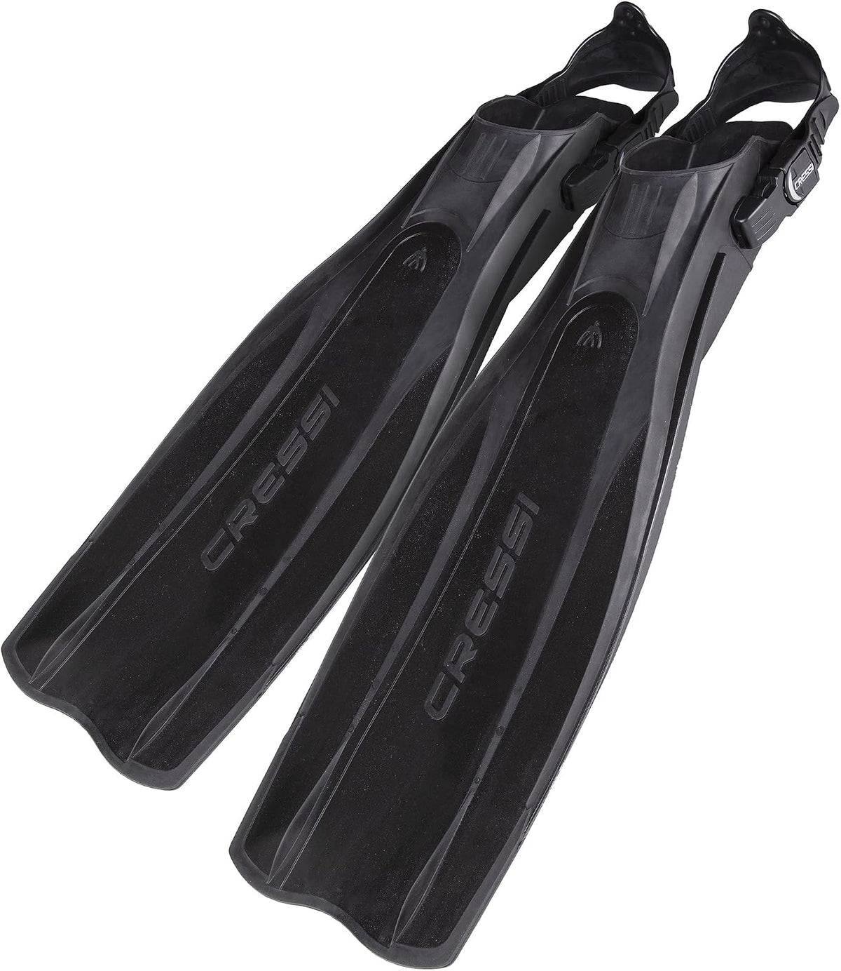 Cressi Aletas de Buceo Ligeras y equilibradas para Adultos con tacón Abierto, Pro Light: Fabricadas en Italia