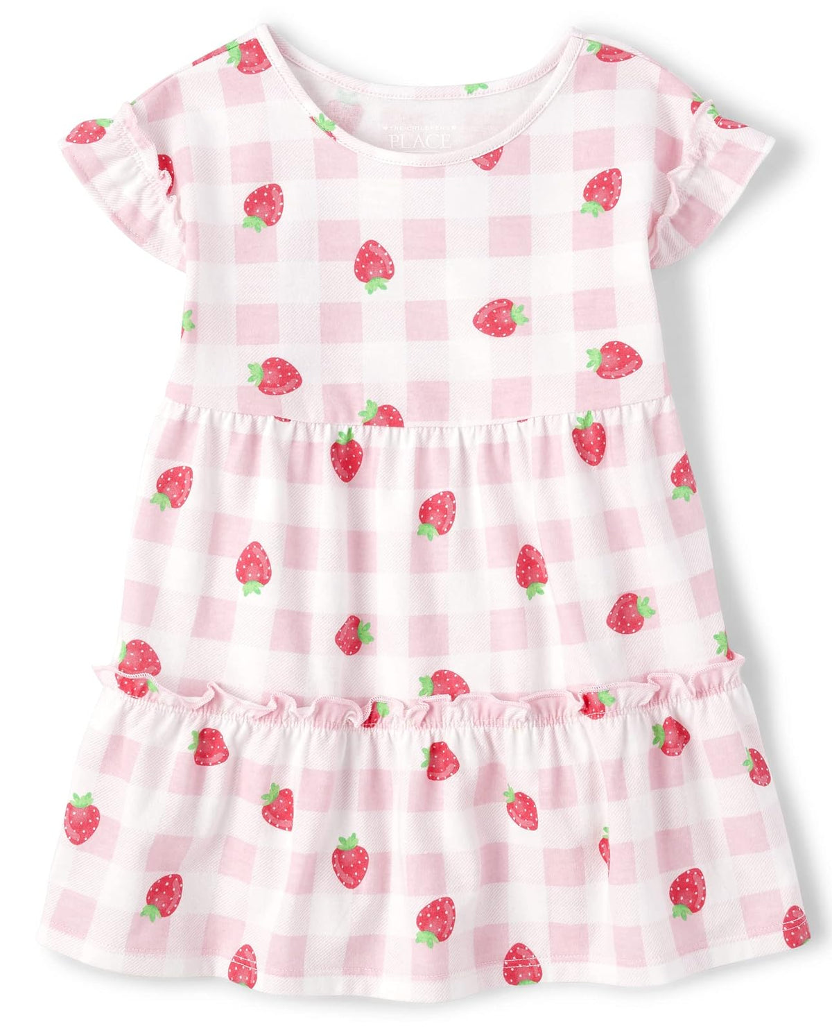The Children's Place Vestido de Moda de Manga Corta para niñas pequeñas Atuendo de Jugador para Niñas