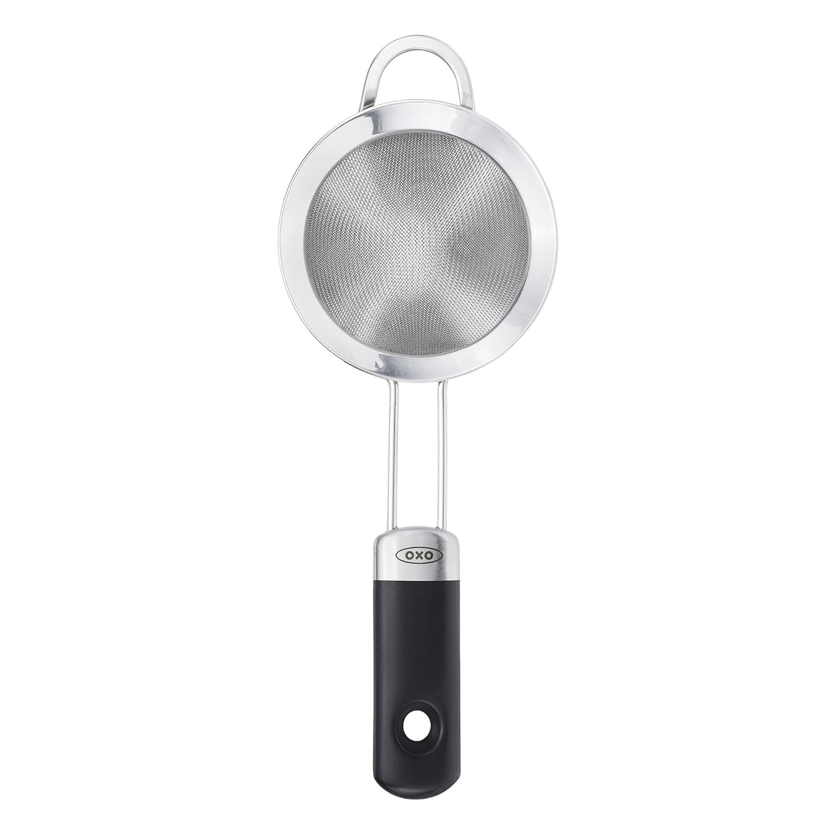 OXO SteeL - Colador de cóctel de malla fina, 3 pulgadas, acero inoxidable