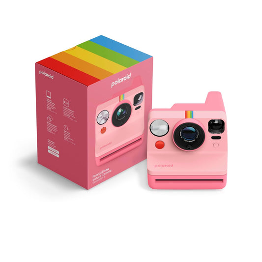Polaroid Now - Cámara instantánea de 3ª generación Tipo I, Color Rosa, sin película, 9197