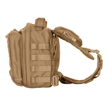 5.11 Mochila táctica MOAB 6, bandolera de hombro militar, 11L, estilo 56963ABR