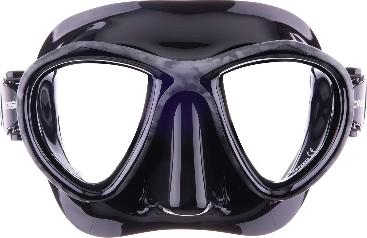 CRESSI Unisex-Adult Metis Maske für Freitauchen und Photo Sub, minimales internes Volumen