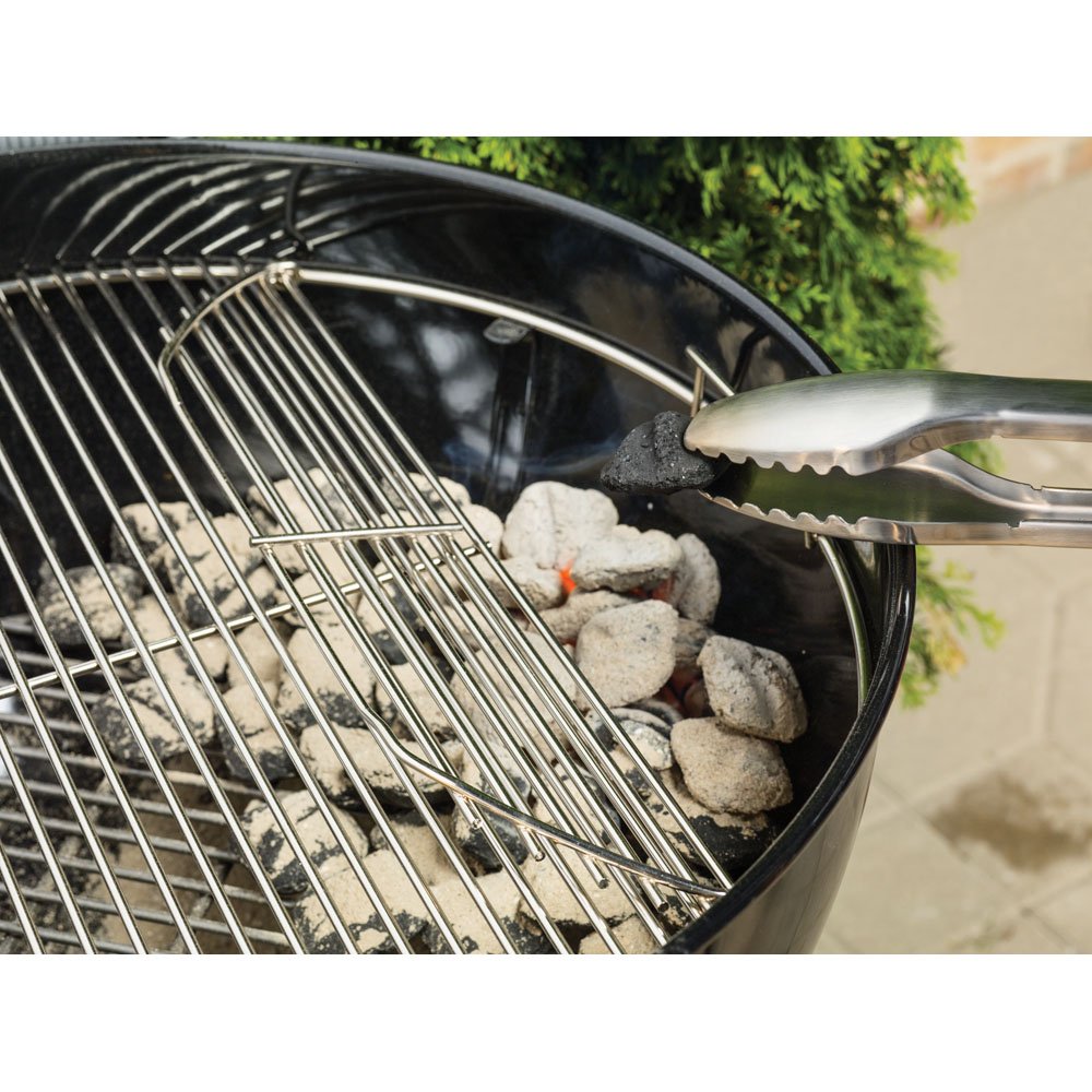 Asador de Carbón Weber Original Kettle, 22" Premium Negro