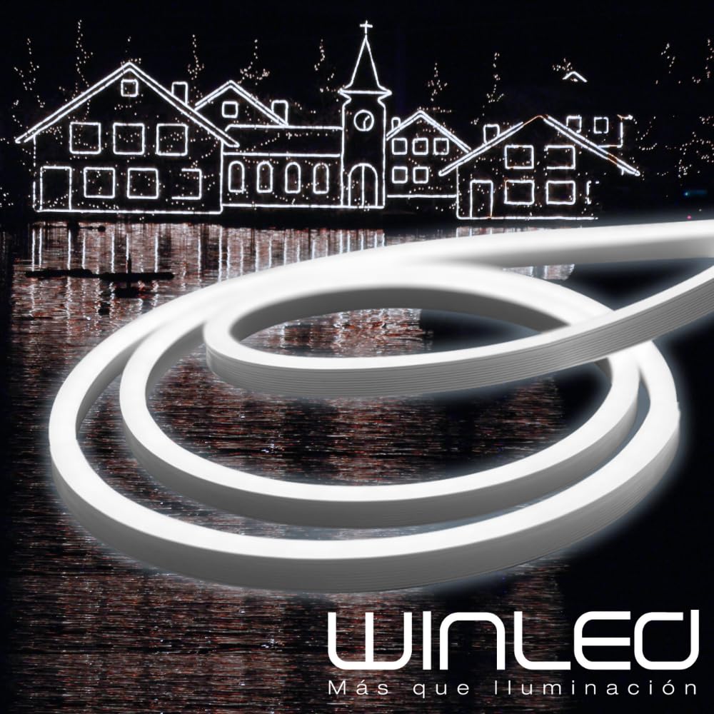 Winled WMA-016 Manguera Neon Doble LED 2835 25M Blanco Frio 150W
