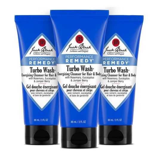Jack Black Turbo Wash Road Warriors, 3-pack