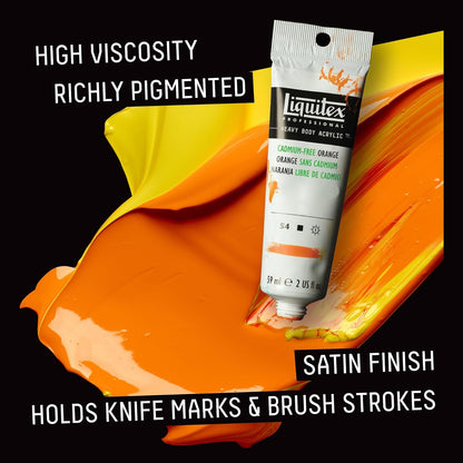 Liquitex Set con 6 Pinturas Acrílicos Heavy Body 59 ml