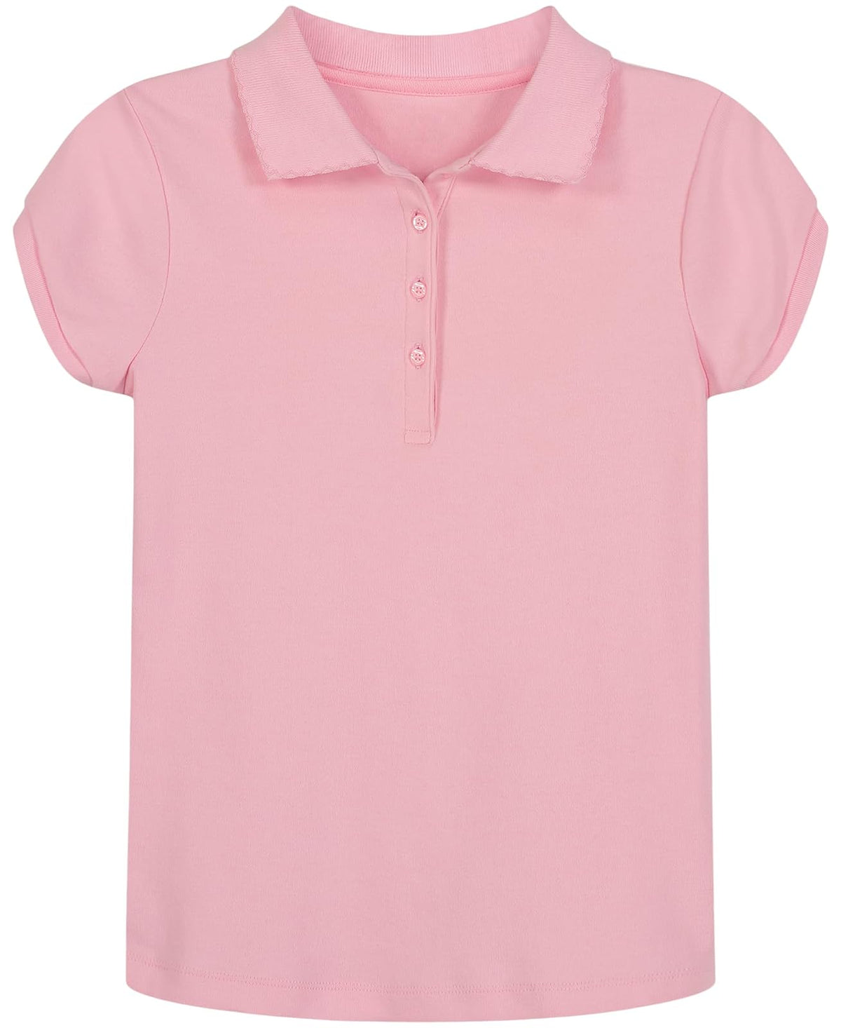 Nautica polo de manga corta para niña - 12-14 - Rosa claro