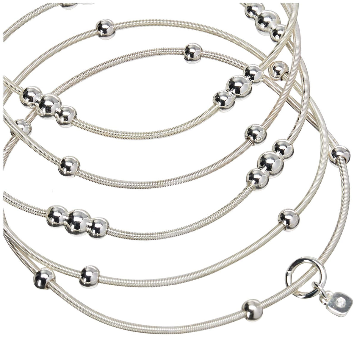 Nine West - Pulsera elástica con diseño de trío, "Classics"