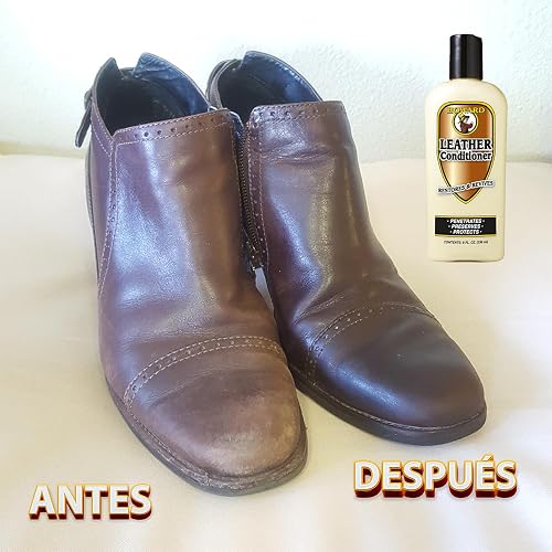 HOWARD Bálsamo Acondicionador para Cuero | Con Cera de Abeja y Cera de Carnauba | Restaurador y Protector de Artículos de Piel | Para Zapatos, Muebles de Piel, Sofás 236 ml (8 oz)