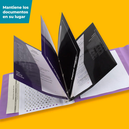 Mead - Carpeta Trapper Keeper, diseño retro, carpeta de 1 pulgada que incluye 2 carpetas y bolsillo adicional, anillos de metal y clip de resorte, almacenamiento seguro, palmeras y material escolar (260038FDE1-ECM)
