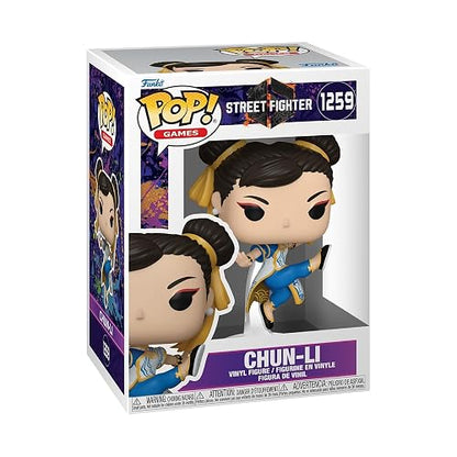 Funko Pop! Games: Street Fighter 6 - Chun-Li | Mercancía Oficial - Figura de Vinilo Coleccionable para Decoración - Regalo de Cumpleaños para Fans