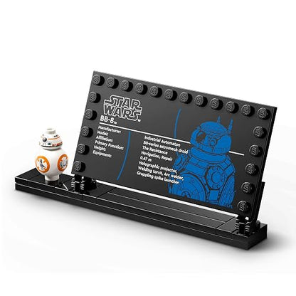 LEGO Star Wars: El Despertar de la Fuerza Droide Astromecánico BB-8 – Juguete de Construcción Coleccionable – Decoración Basada en Star Wars – para Mayores de 10 Años – 75452